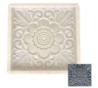 Cunlvyyds Concrete Molds, Plastic Stepping Stone Molds Floral Pattern Brick Cement for Garden Walkway, DIY Walkway Stepping Stones, Paving Garden Paths, Concrete and Forms