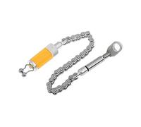 Cunlvyyds Fishing Steel Swingers Fishing Chain Carp Indicator Ring Bell Bite Alarm Hanging Sensor Tackle Outdoor Accessories Yellow Steel