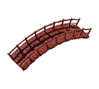 Cunlvyyds Miniature Arch Bridge Chinese Bonsai Figurine, 3.5x1.2x01 Inch, Plant Pot Decor for Garden