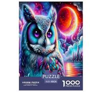 Cunning Owl 1000 Piece Jigsaws for Adults Educational Games Birthday Gifts for Women And Man Challenge High Difficulty 38x26cm/1000pcs