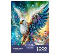 Cunning Owl 1000 Piece Jigsaws for Adults Fun, Challenging & Brainteasing Birthday Gifts for Women And Man Art Colorful DIY Craft 38x26cm/1000pcs