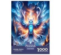 Cunning Owl 1000 Piece Jigsaws for Adults Impossible Birthday Gifts for Women And Man Art Colorful DIY Craft 70x50cm/1000pcs
