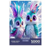 Cunning Owl 1000 Pieces Jigsaws for Adults Fun, Challenging & Brainteasing Birthday Gifts for Women And Man Challenge High Difficulty 38x26cm/1000pcs