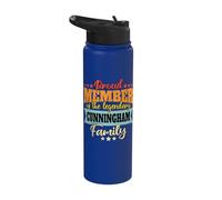 Cunningham Last Name Cunningham Family Cunningham Stainless Steel Insulated Water Bottle