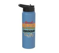 Cunningham Last Name Cunningham Family Cunningham Stainless Steel Insulated Water Bottle