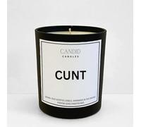 Cunt Funny Sarcastic Scented Candle Gift by Candid Candles (Black Pomegranate)