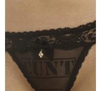 Cunt Stempel Tattoo - Writing in black - Temporary body tattoo (2 x Cunt Stempel Tattoo)