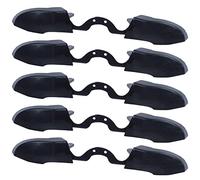 CUNTO Ctwezoikmt 5X Black Replacement Bumper LB RB Trigger Button for One Controller
