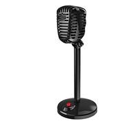 CUNTO Multifunctional 3.5mm Live Performance Non Slip Desktop Microphone Game Conference Stable Home For Computer Retro Anti-noise (Size : Style 1)