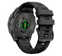 CUNUJIX 20mm Silicone Watch Bands Compatible for Garmin Fenix 8 43mm/ Fenix 7S Pro/7S/ Fenix 6S Pro/6S/ Fenix 5S Plus/5S, Quickfit Rose Gold Buckle Soft Strap for garmin epix 2 42mm Women Men