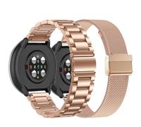 CUNUJIX 2pcs Replacement for Polar Ignite/Ignite 2 / Ignite 3 Replacement Band for Polar Unite/Pacer/Pacer Pro, 20 mm, Stainless Steel, Without Gemstone