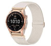CUNUJIX Elastic Nylon Wristband Replacement for Garmin Fenix 8 43 mm/Fenix 7S / Fenix 6S / Fenix 5S / epix Pro 42 mm, 20 mm Quickfit Stretchy Loop Fabric Replacement Strap for Garmin Approach S70 42