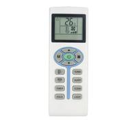 CUNZJIA Remote Control with LCD Display, Timer Sleep Clean Hold Light Buttons, Fan Mode Power Controls, for /TL03 Split Coolin