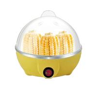 CUOCIUOVA - Electric Steam Cooking Machine For Hard -Boiled Egg | Gadget for the Creation of Safety Kitchen Eggs Automatic Shutdown, on a Stainless Steel Heating Plate Heating for Dormitory, Apartment