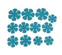 CUOFYUNL 12Pcs Pot Pan Protector Felt Stacking Pads Cookware Dividers Separators Set Kitchen Supplies (Lake Blue)