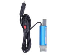 CUOFYUNL 12V Transfer Pump Electric Oil Water Transmission Pump with Filter 12L/min 2 Meter Lift