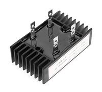 CUOFYUNL 1pc 100A Amp 1600V Voltage 2-Phase Diode Bridge Rectifier High Power Black