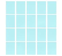 CUOFYUNL 20 Sheets Loose Leaf Binding Cover A5 20 Holes Flexible PP Plastic Loose Leaf Presentation Binding Case (Light Green)