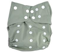 CUOFYUNL Baby Washable Diapers Average Size Reusable Soft Breathable Adjustable Pocket Cloth Nappies (ES074-1304)