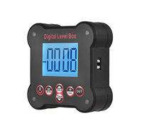 CUOFYUNL Digital Inclinometer 4 * 90° Electronic Level and Angle Gauge Magnetic Angle Finder LCD Backlight Digital Protractor Measuring Tool for Woodwork Building Automobile