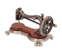 CUOFYUNL Dollhouse Sewing Machine for Kids Mini Portable Real Cute Metal Miniature Hand Sewing Machine for 1:12 Dollhouse