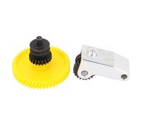 CUOFYUNL Extruder Gear Handle Kit 3D Printer Spur Drive Feeding Assembly Die Steel CNC Aluminum Alloy for Bambu Lab P1P P1S