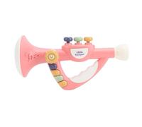 CUOFYUNL Little Trumpet Toy for Toddlers Early Education Electronic Musical Toy Music Potential Development Blow Horn Musical Instruments (Roseate)