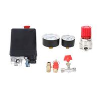 CUOFYUNL Pressure Control Switch Valve 4-Holes for Air Compressor Manifold Regulators Assembly Parts