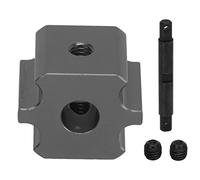 CUOFYUNL RC Differential Locker Spool Effective Deceleration Precise Differential Spool Locker for Slash Rustler 4WD 1/10 (Ti Color)