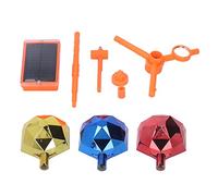 CUOFYUNL Sound Light Bird 360 Degree Light Reflection Large Volume Solar Sound Alarm Bird Deterrent Device