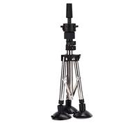 CUOFYUNL Wig Tripod Mannequin Mold Holder Stand Bracket Support Hairdressing Training Tool (White)