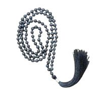 Cuonna Gems Gallery Wonderful Collection Handmade 108 Bead Black Lava Stone Mala Original Certified By Lab ज्वालामुखी माला Brilliant Colour Round Beads Volcano Stone Rosary Jwala Mukhi Mala For Unisex