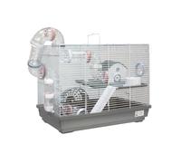 Cuopet Cage for Hamster in Grey and White Ham (37x30x47cm)