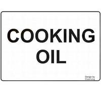 Cuorung Man Cave Decor Tin Sign Wall Art 12"x 16" Cooking Oil Sign New Metal Sign Sign Vintage