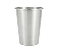 Cup - 350ml Stainless Steel Pint Cups, Unbreakable Cups for Children Adults and | Stackable Metal Drinking Glasses, Shatterproof Cup Tumblers for Bar, Home, Restaurant