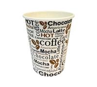 Cup 8oz 25cl Hot Drink Pattern (Pack of 50) NU903003