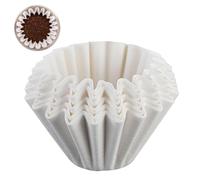 Cup Basket Coffee Filters - Coffee Paper Filters,White Filter Paper Cake Cup Coffee Paper Bowl for 1-4 Cups Coffee Machines