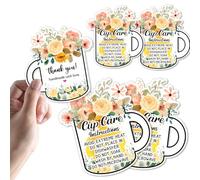 Cup Care Instructions Cards, Tumbler Care Instructions Mug Care Instructions, Cup Care Instruction Insert for Small Business, Customer Directions Cards for Tumbler, Small Online Shop Package Insert