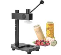 Cup Closing Machine,Hand Tin Can Seamer for Sealing 250-700ML Jars and PET Bottles,Sealing bottle and can sealing machine commercial milk tea coconut water beverage can sealing and packaging machine