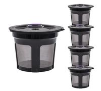 Cup Coffee Pods Reusable - Refillable Coffee Filter Pods | Universal Replacement Accessories Compatible with 2 0 1 0, Mini Plus Series Machines, Eco-Friendly Single Serve Pod for Daily