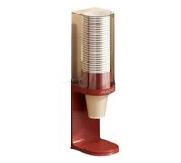 Cup Dispenser for Disposable Paper Plastic Cups, Wall Mount & Desktop Cup Holder, 30-50Cup Pull Type Organizer for Water Cooler, Office, Home, RV, Gym