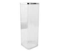Cup Dispenser, Wall Mounted Disposable Cup Dispenser, Wall Mount Water Cooler Cup Dispenser,Wall Mounted Automatic Retractable Cup Dispenser with Dustproof Cover(Transparent Silver)