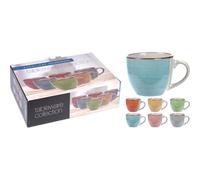 CUP ESPRESSO STONEWARE 6PCS