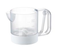 Cup for Stirring Eggs - Semi-Automatic Pressure Handle, Egg Mixing Cup, Hand Press Mixer, Food Container, Egg Mixer for Kitchen, Baking, Home, Restaurant, Society