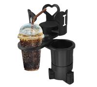 Cup Holder Expander Car, Adjustable Base Extender Device, 360 Rotation Adapter Aid with Sturdy Build, Comfortable Reliable Daily Use, Premium Quality Storage Organizer Accessory