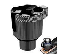 Cup Holder Extender, Adapter Insert Bottle Organizer, with Adjustable Base Car Cup Holder Extender, for Compatible Large Bottles Mugs Big Drinks Coffee Vehicle RVs Truck Sedans Driver Passenger