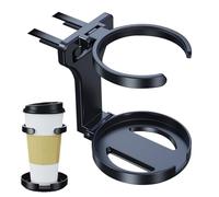 Cup Holder for Car - Portable Foldable Vent Cup Holder,Automotive Seat Back Organizers for Water Bottles Soda Cans Coffee Drink Road Trip Commute Family Camping