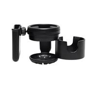 Cup Holder For Walker - 8.66x3.35 Inches Anti-slip Walker Drinking Storage Rack With Phone Holder | Non-Slip Stroller Bottle Stand For Bike Scooters Shopping Carts Pram