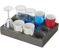 Cup Holder / Glass Holder / Camping Mug Holder, Foam, Caravan / Motorhome