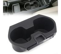 Cup Holder Insert for Honda Civic 2016-2021 Black ABS